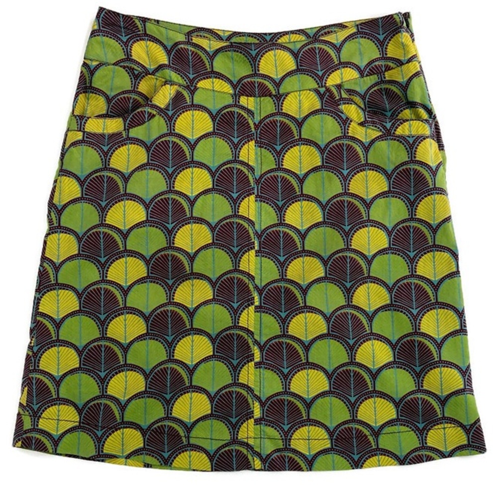 Apsara Printed A-Line Skirt Cruise Wear Resort Wear